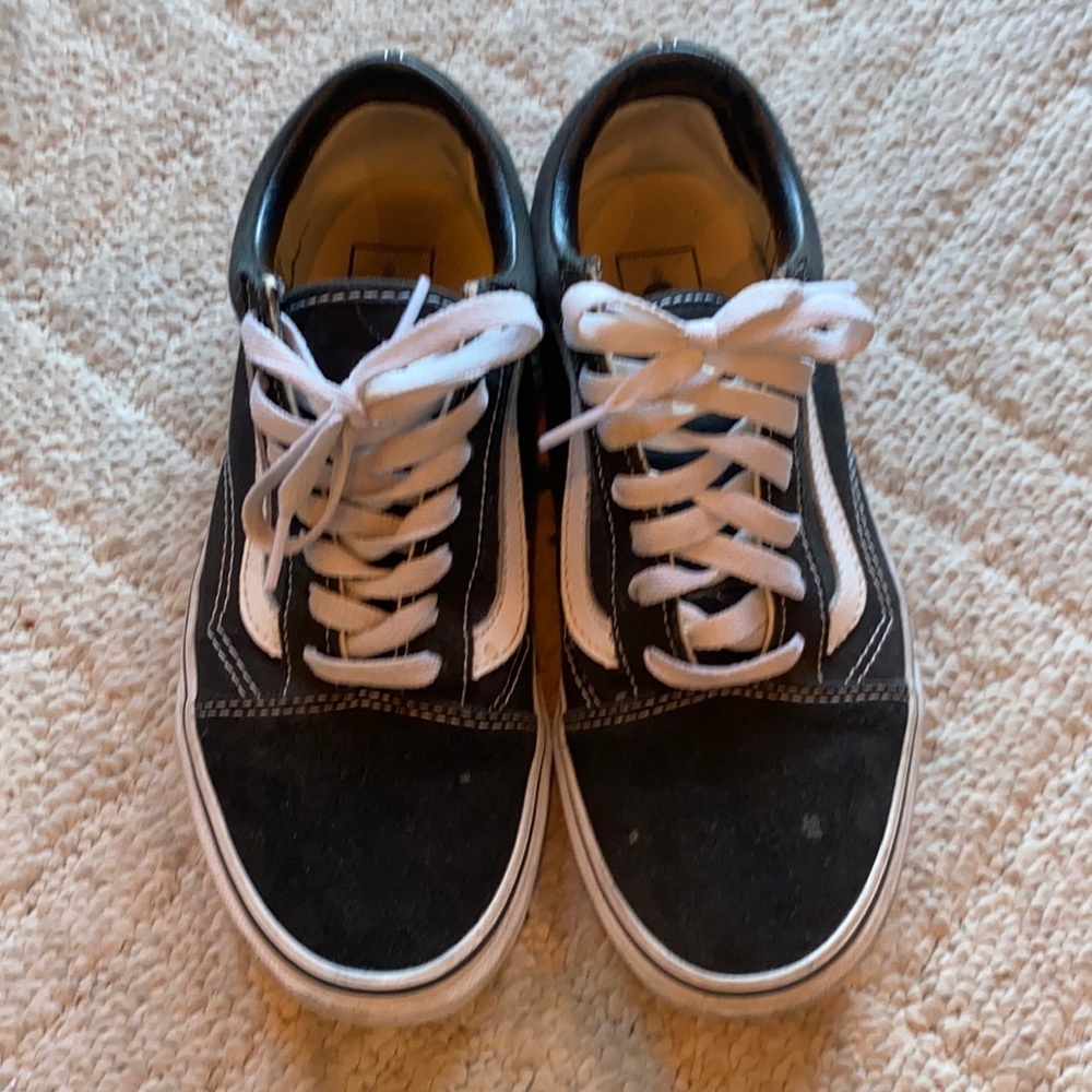 Vans Old school black Size 7 ❤️